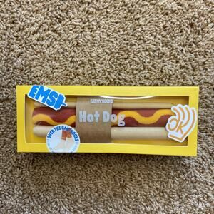 Eat My Socks Over the Calf Hot Dog Food Novelty Socks NEW NWT Unisex Adult OSFM